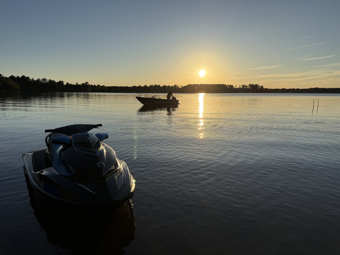 Live Free Jet Ski - Jet Ski on the Water at Sunset